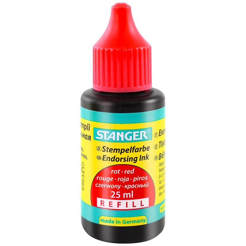 Tus pt. stampila Stanger - 25 ml rosu