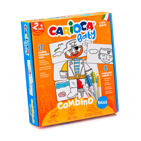 Set puzzle+ 8 carioci tales carioca 42895