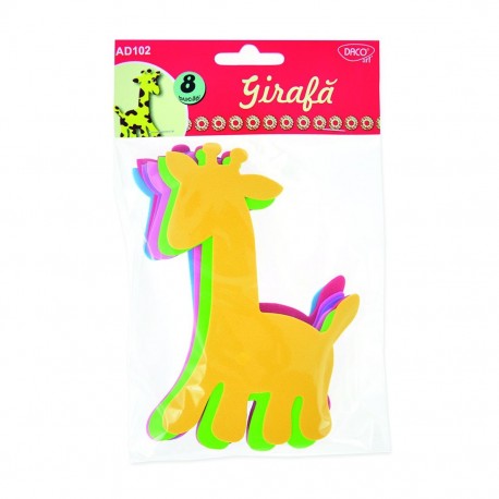 Accesorii craft - ad102 girafa spuma daco