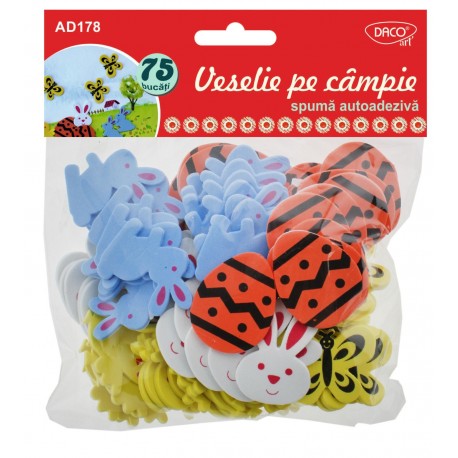 Accesorii craft - ad178 veselie pe campie spuma aa daco