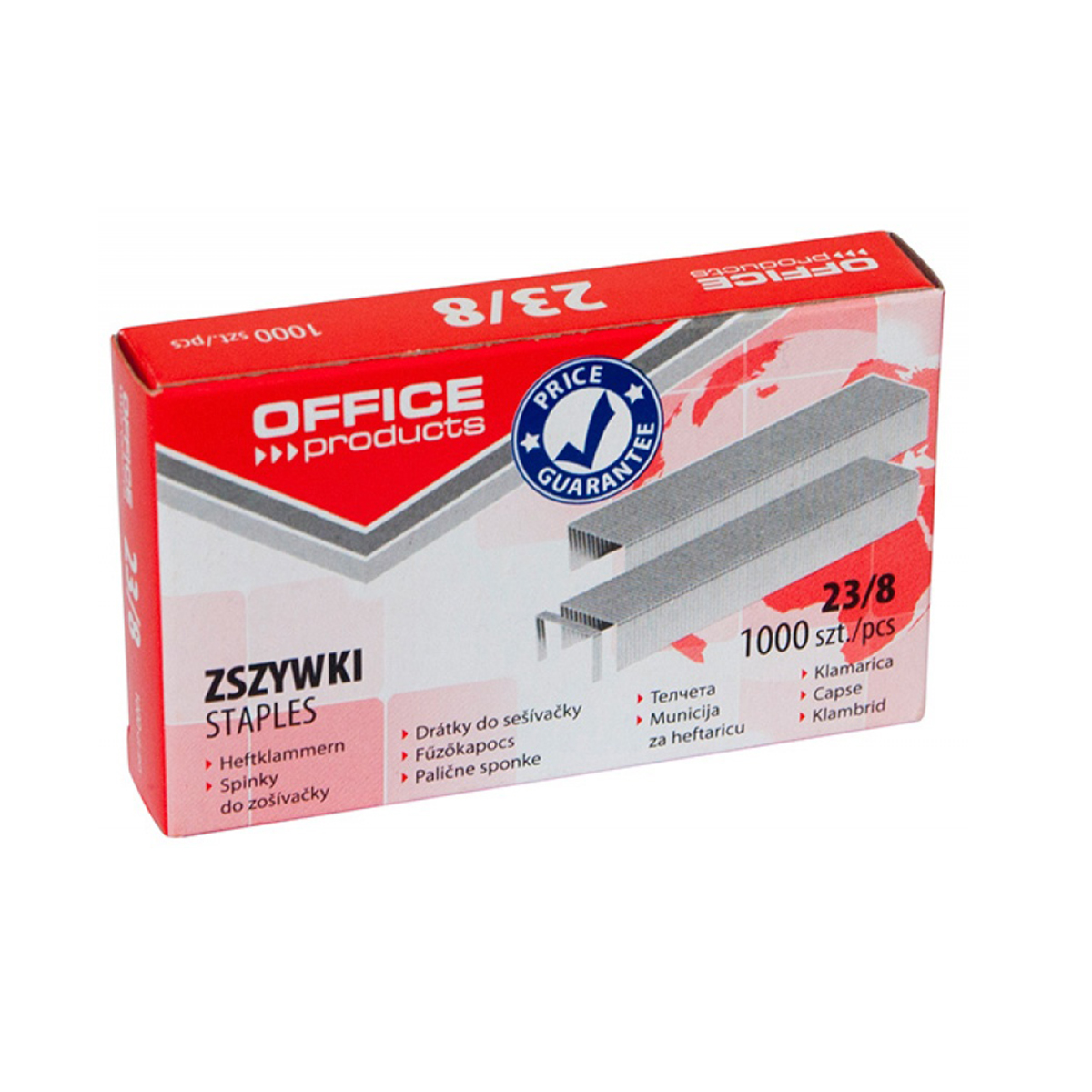 Capse Office Products 23/8  1000 bucati/set