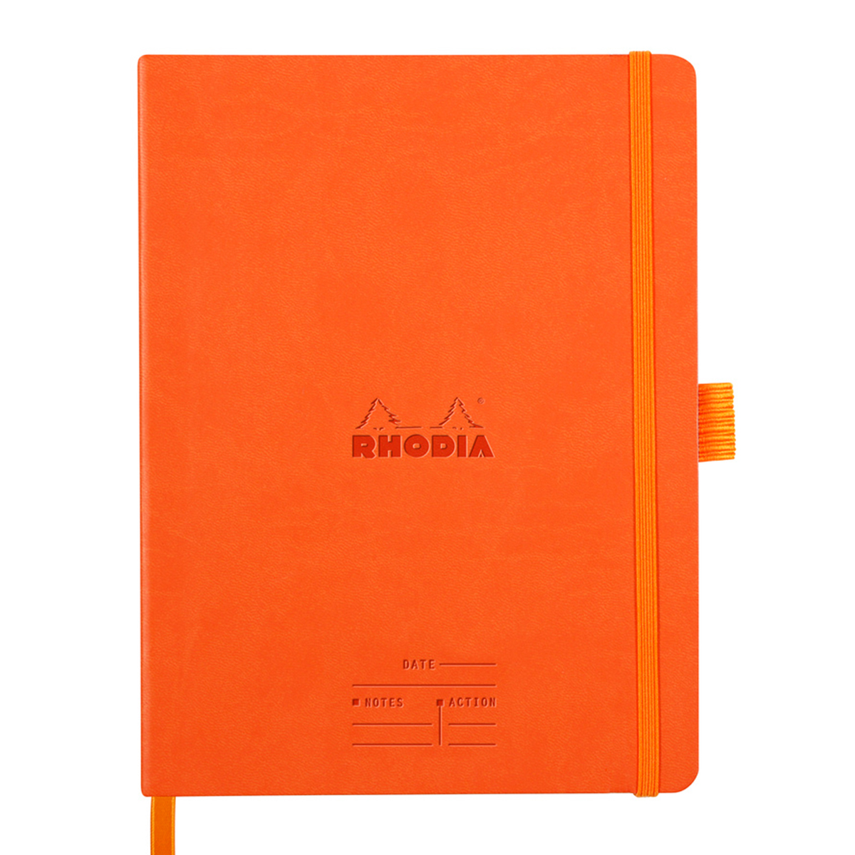 Meeting Book A5+ Rhodiarama  80 file  tangerine