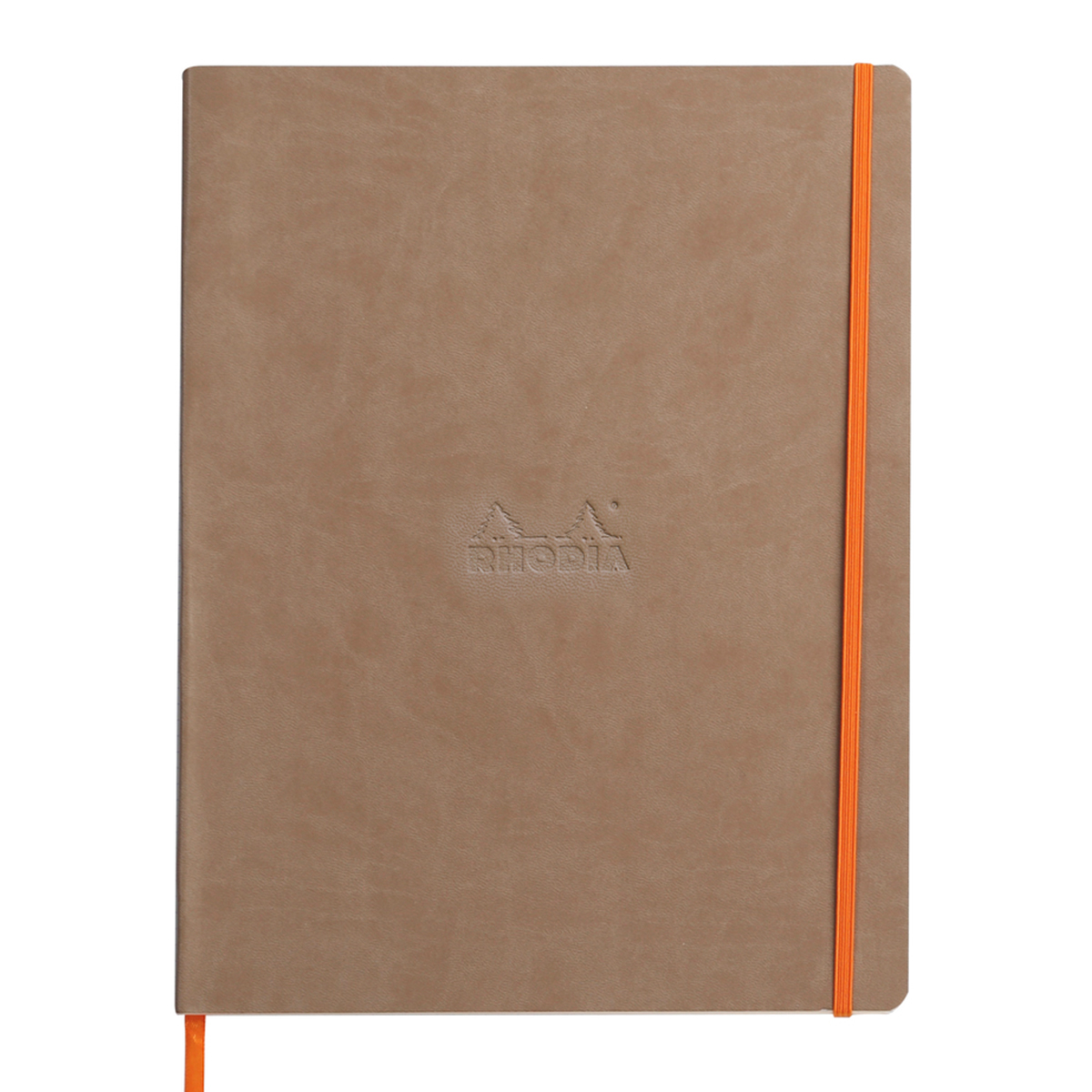 Notebook A4+ Rhodiarama 80 file ivory dictando taupe