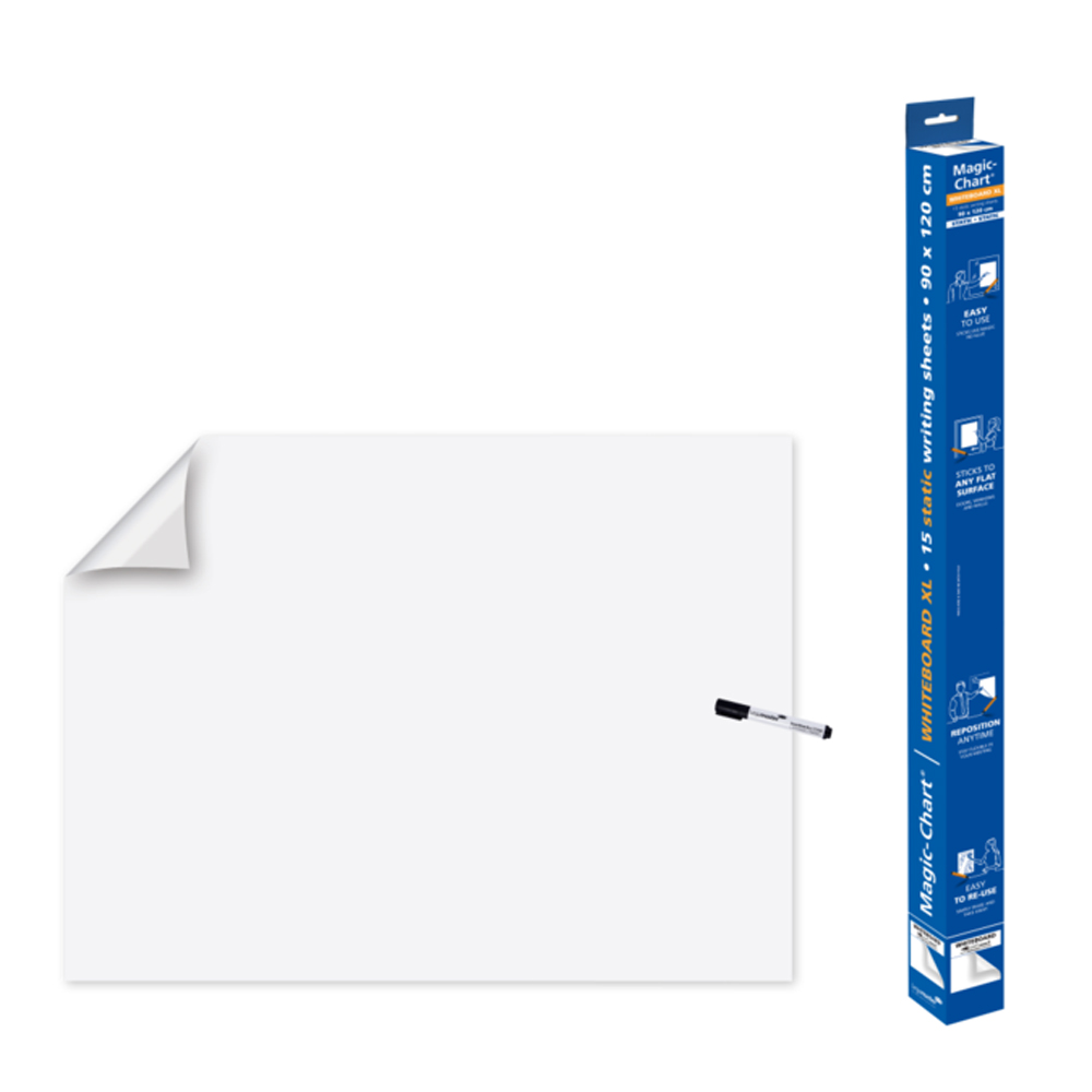 Folie Legamaster Magic Chart pentru tabla 90x120 cm