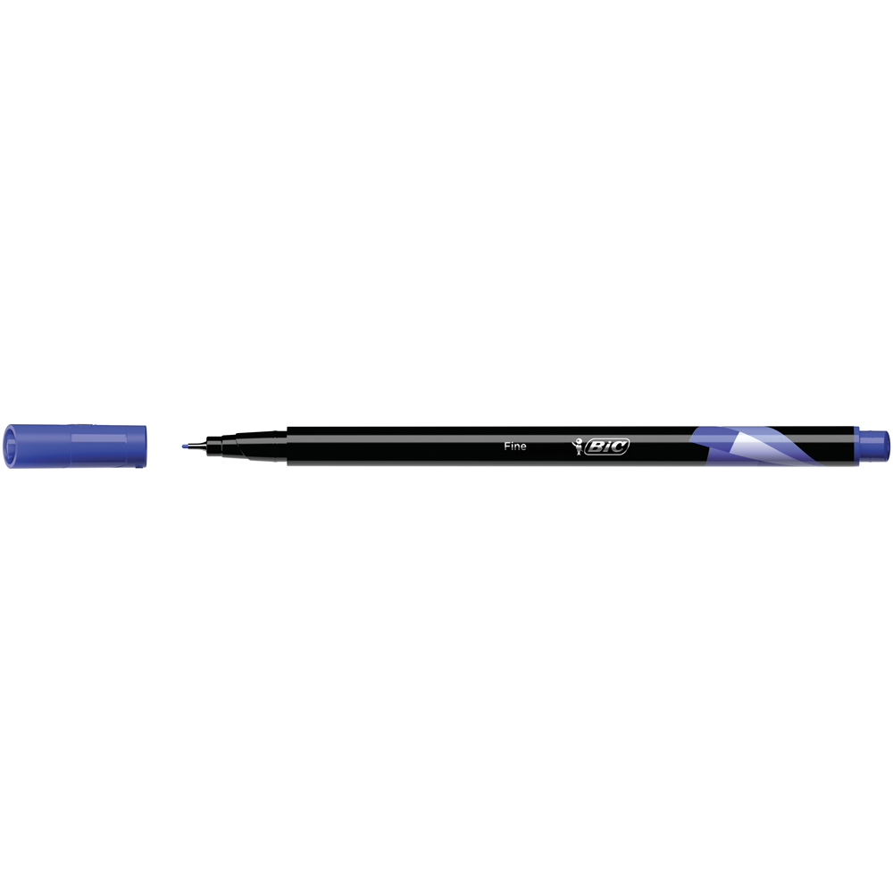 Fineliner BIC Intensity fine 0.4 mm scriere albastra