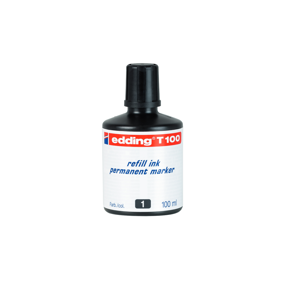 Tus Edding T100 pentru marker permanent negru 100ml