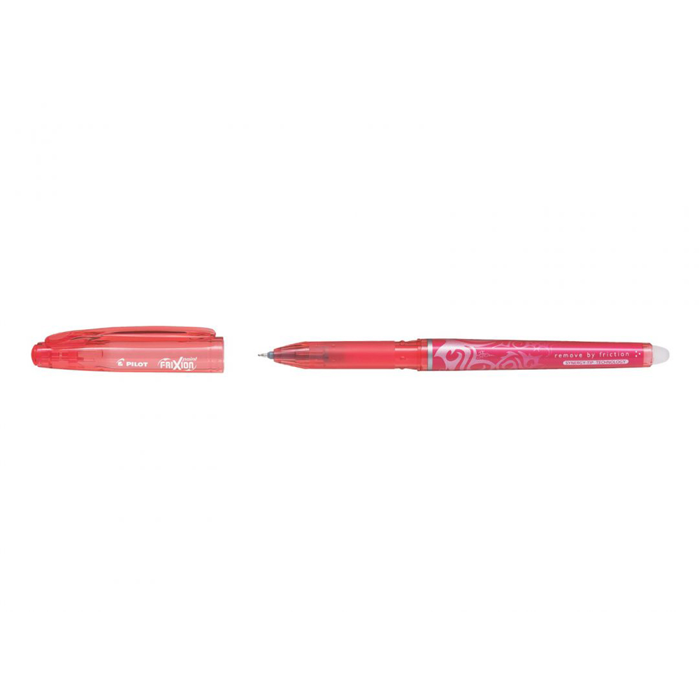 Roller cu gel Pilot Frixion Point  fara mecanism  0.5 mm  rosu