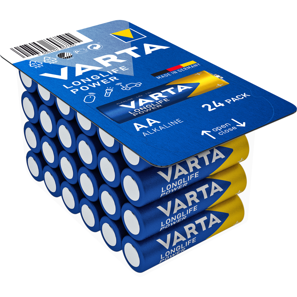 Baterii Varta Longlife Power  AA  LR6  24 bucati/set