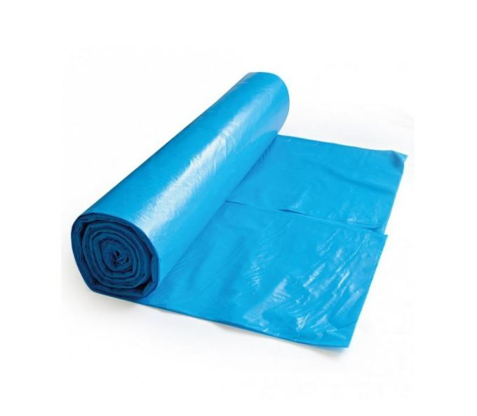 Saci menajeri HDPE albastri 50x68 cm 35L 6.8 microni 50 saci/rola