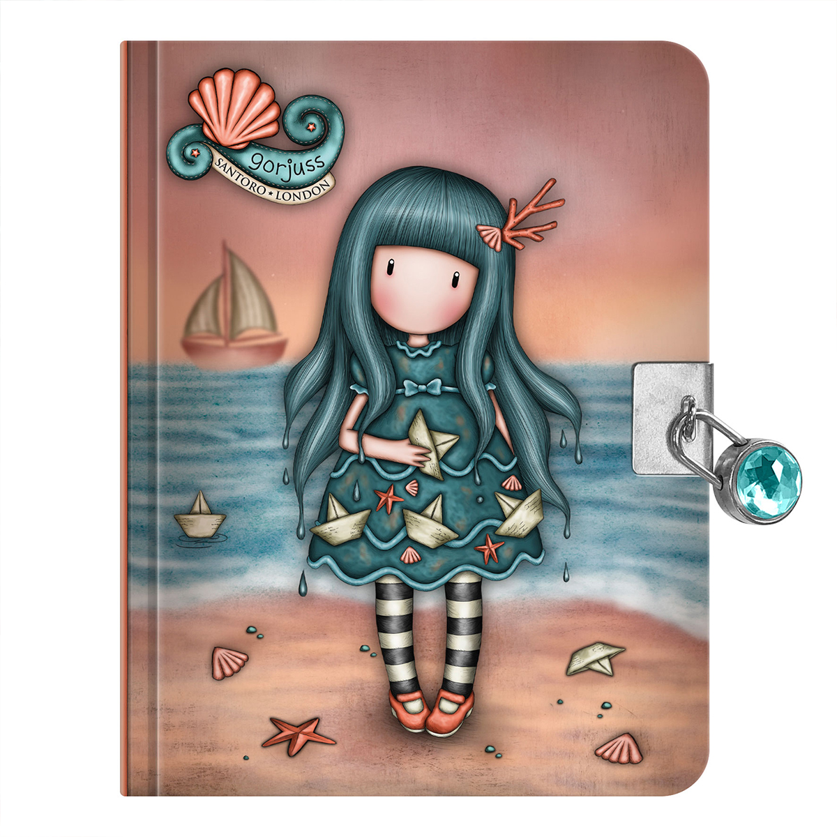 Jurnal Gorjuss Washed Ashore 12x16x2 cm 312 pagini dictando