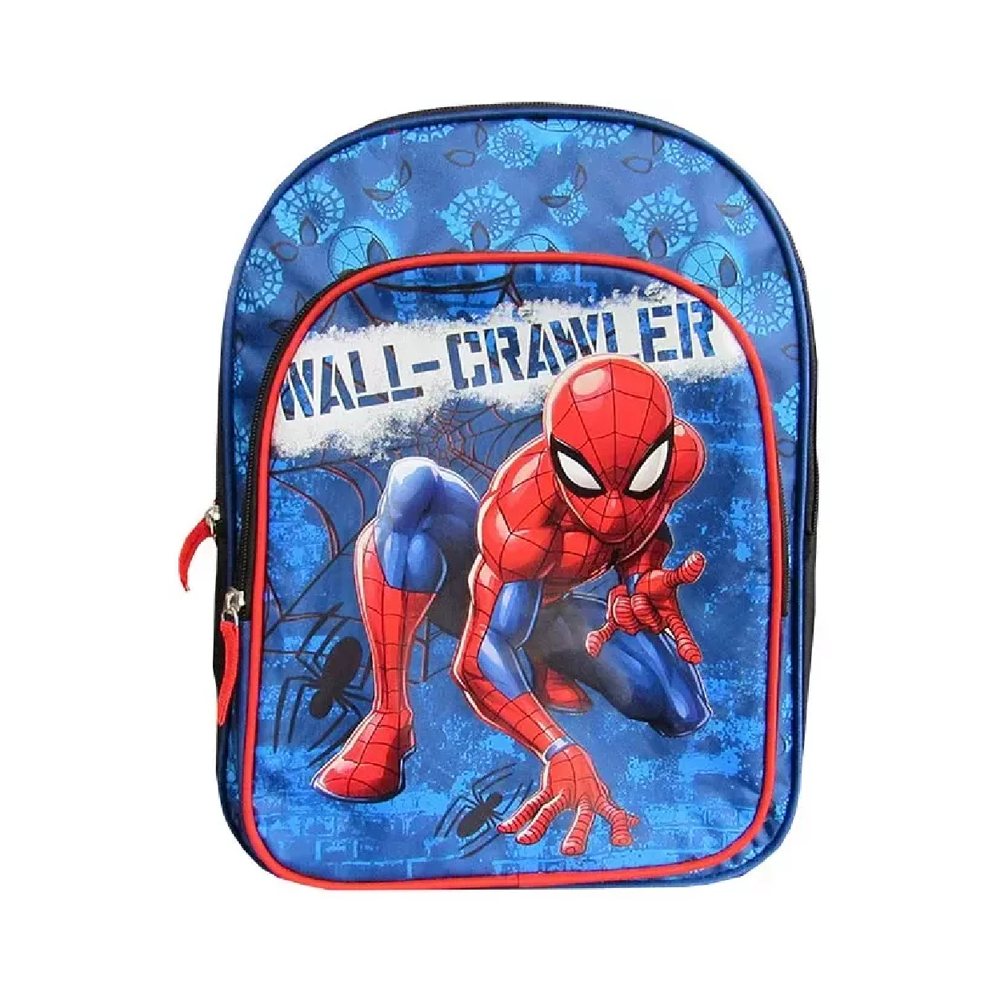 Ghiozdan Majewski  Spiderman  2 compartimente  30x23x12 cm  capacaitate 8L