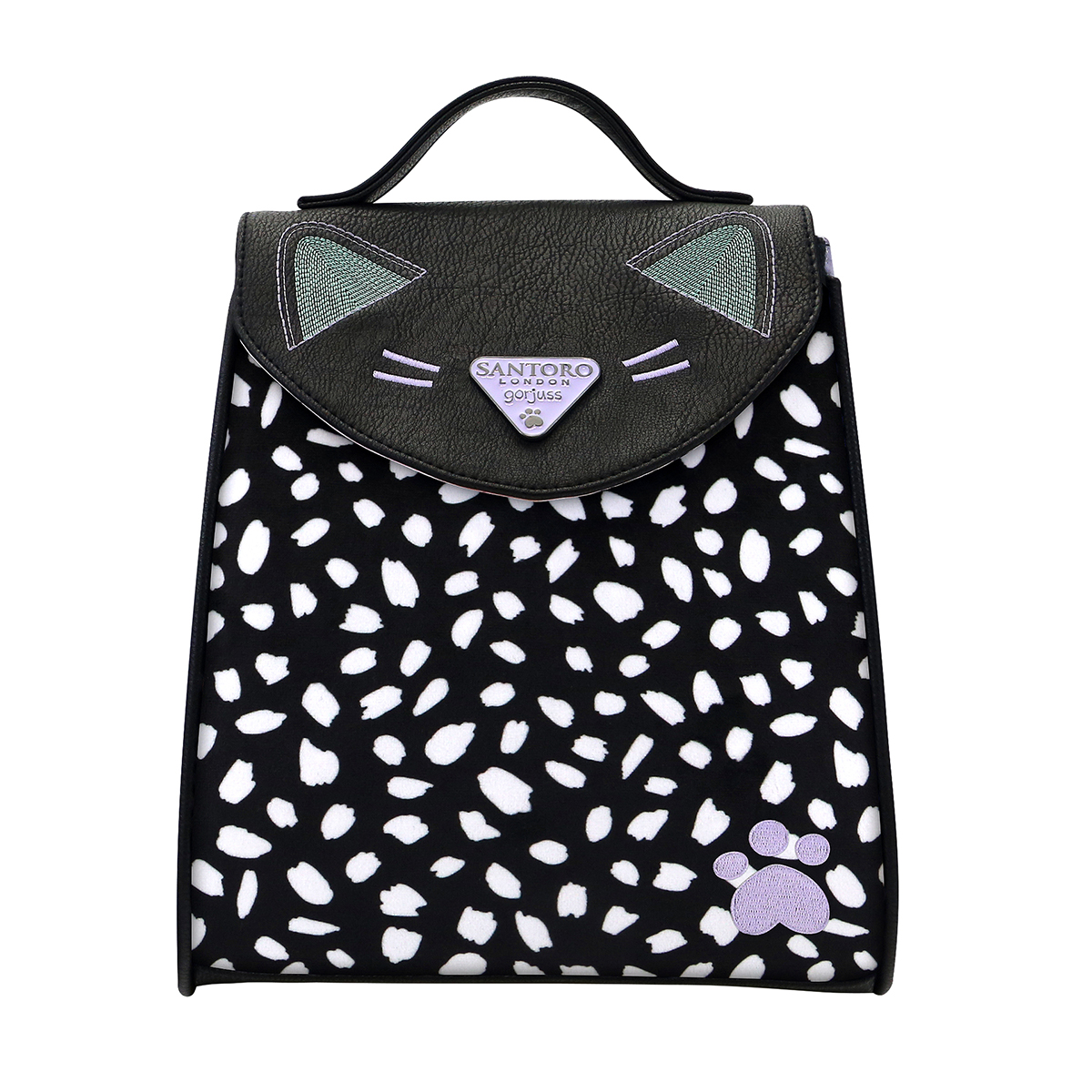 Rucsac fashion cu clapeta Gorjuss Smitten Kitten