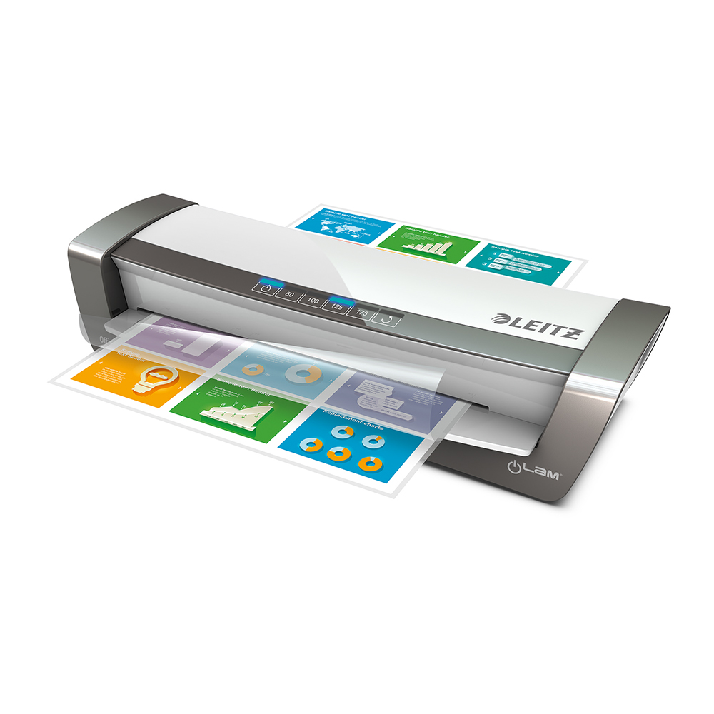 Laminator Leitz iLAM Office Pro  A3  kit folii laminare inclus  alb