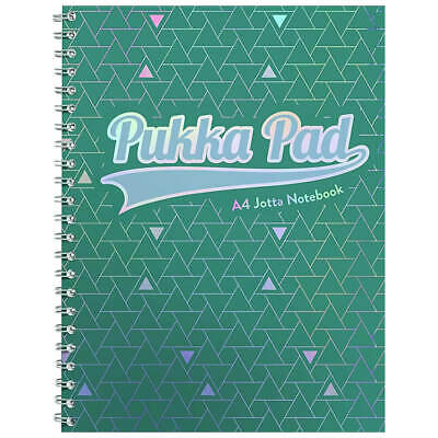 Caiet cu spirala Pukka Pads Glee A4  dictando  200 pag  verde