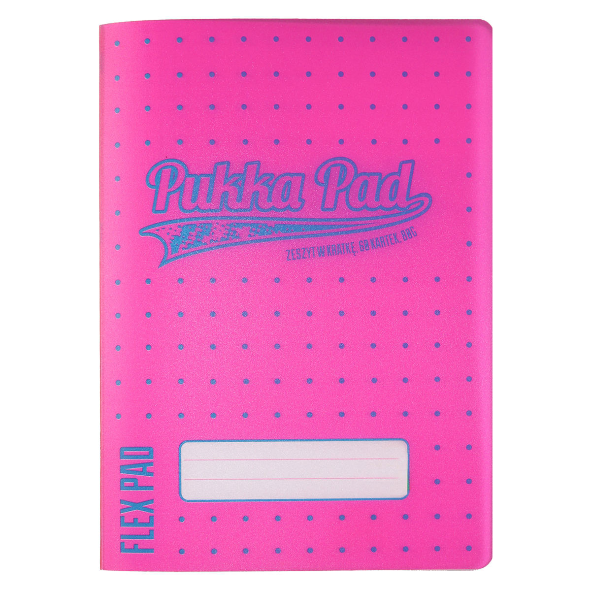 Caiet Pukka Pads Flex Pads Neon A5 60 pag matematica roz