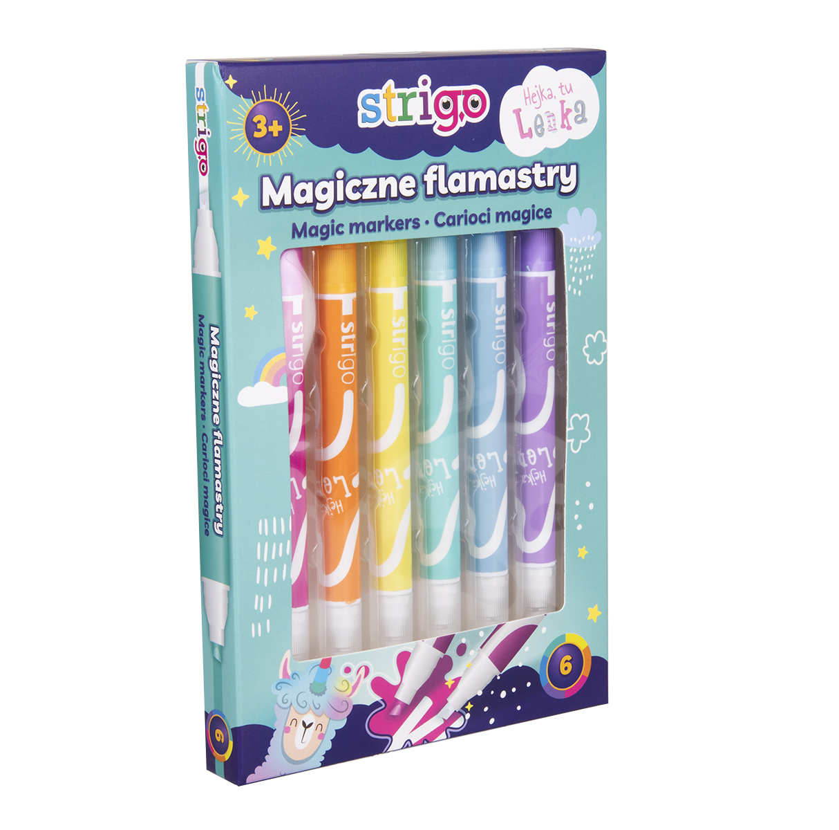 STRIGO Magic Markers Lenka 6 buc/set