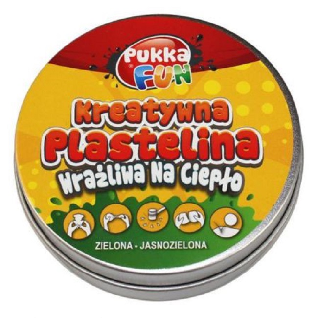 Plastilina Pukka Pads Termosensibila 60g verde