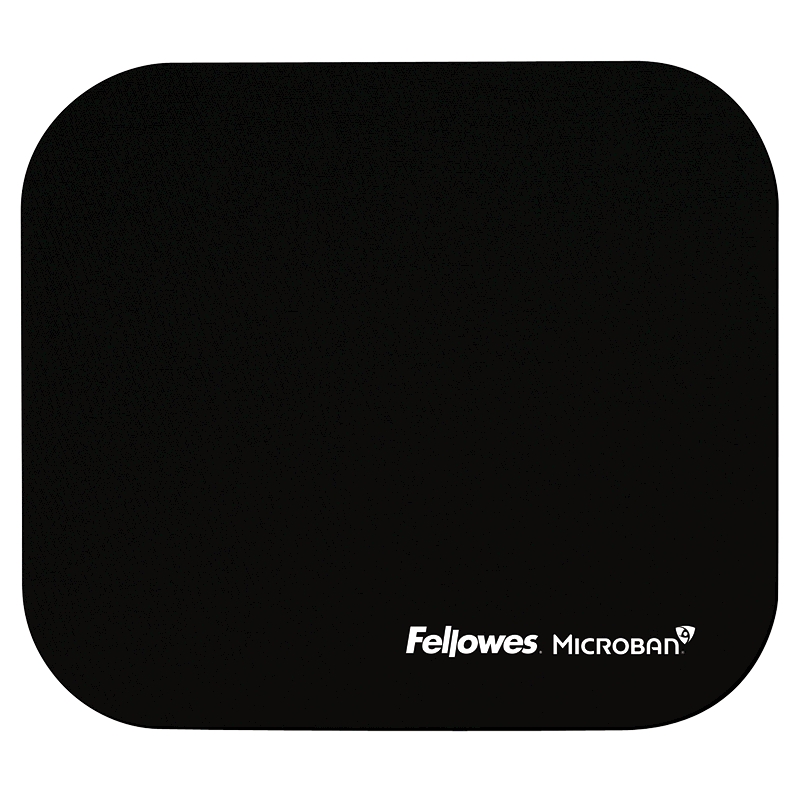 Mousepad Fellowes Microban negru