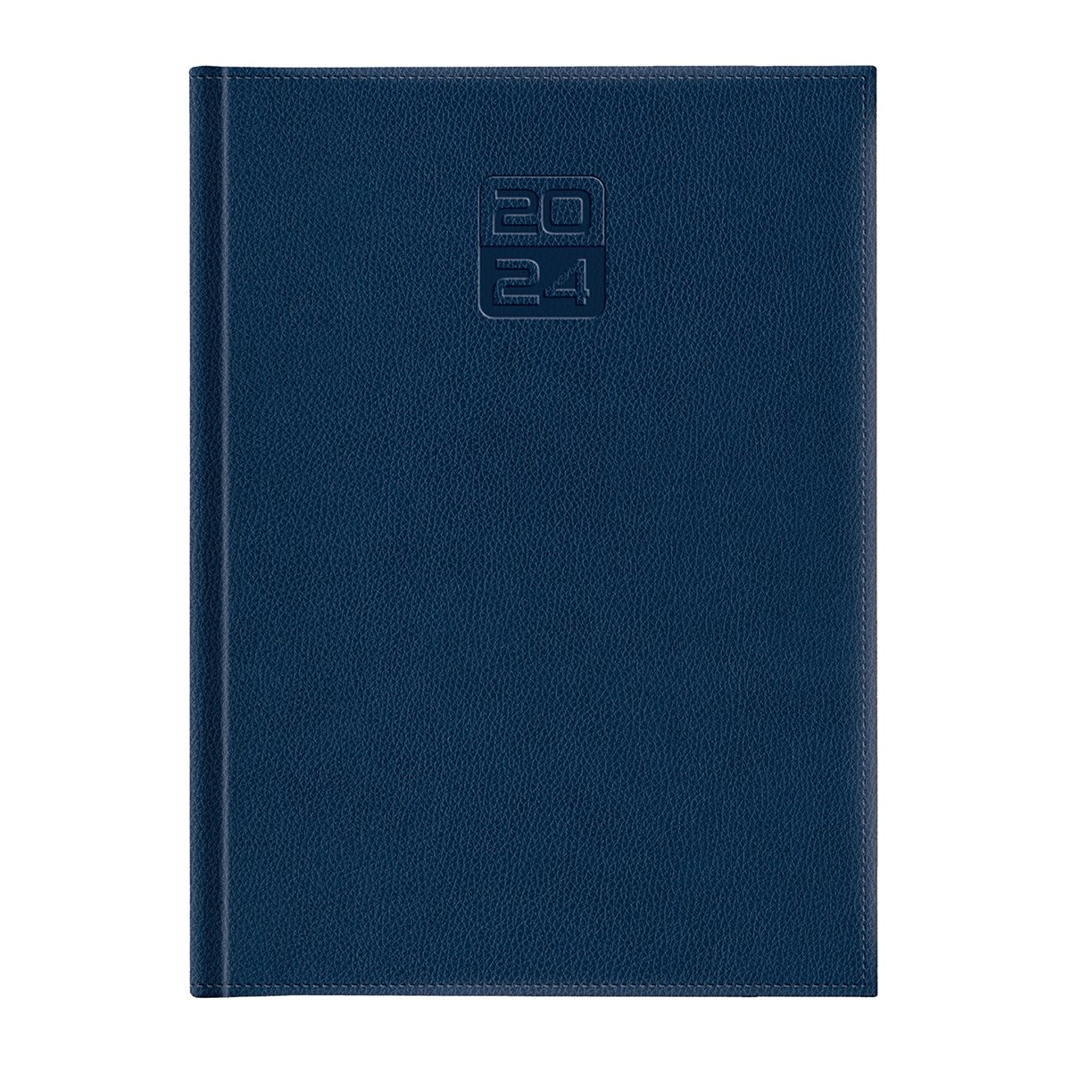 Agenda Dakota A4 datata hartie ivory coperta albastru navy