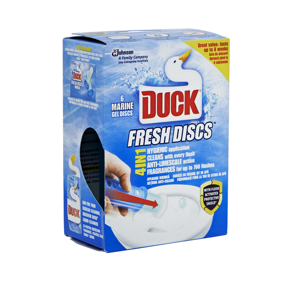 Odorizant toaleta Duck Fresh Disc 4 in 1   36 ml