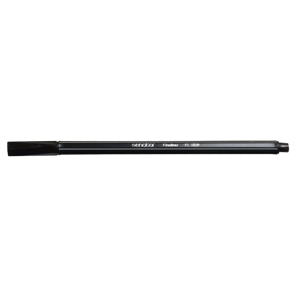 Liner Senator seria 1000 varf fetru 0.4 mm negru