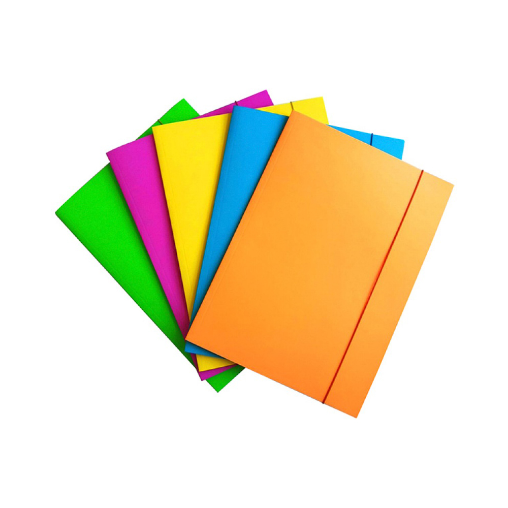 Mapa documente A4 carton inchidere cu elastic diverse culori