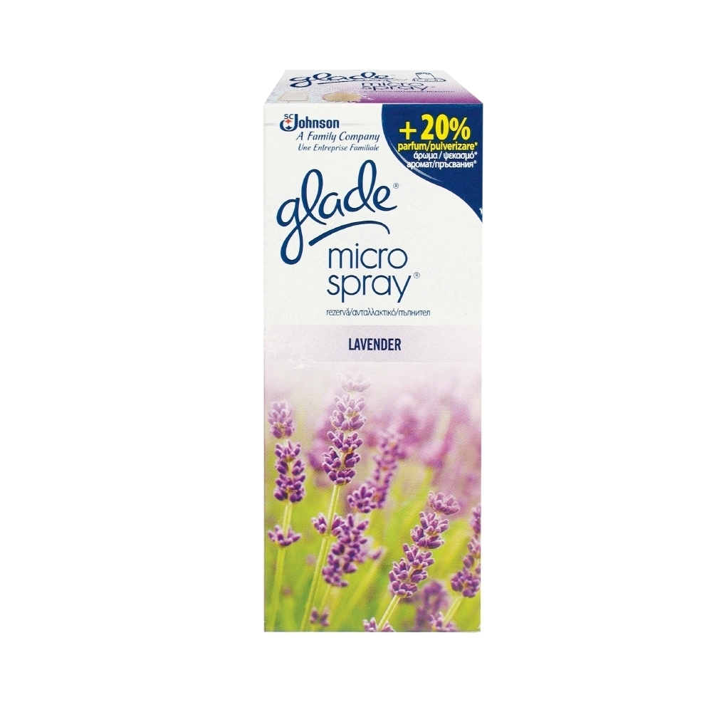 Rezerva odorizant baie Glade microspray lavanda