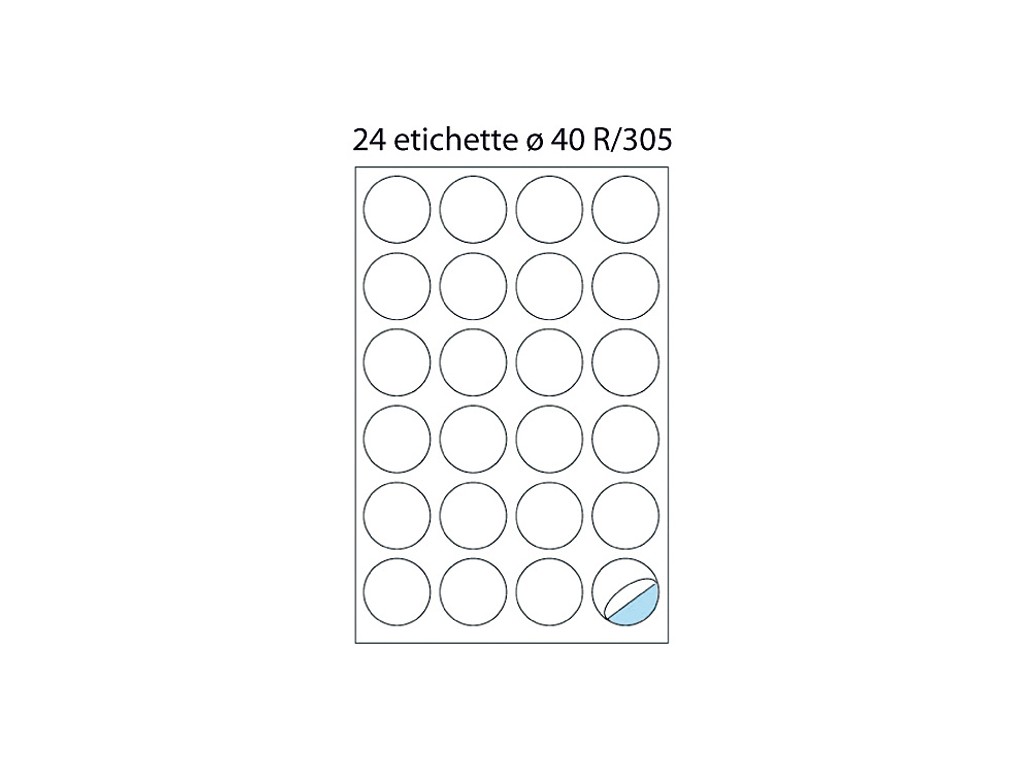 Etichete rotunde R/305