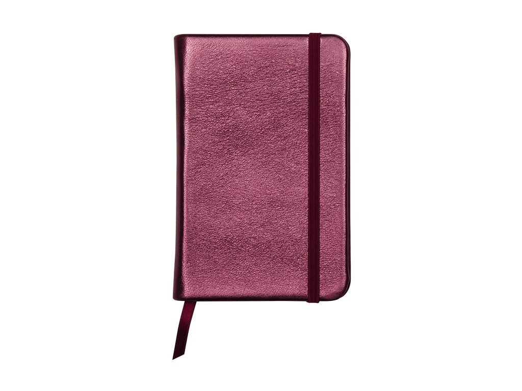 Notebook cu coperta tare din piele Cuirise A6 Clairefontaine