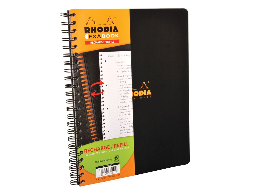 Rezerva caiet Clairefontaine Rhodia Exabook A4