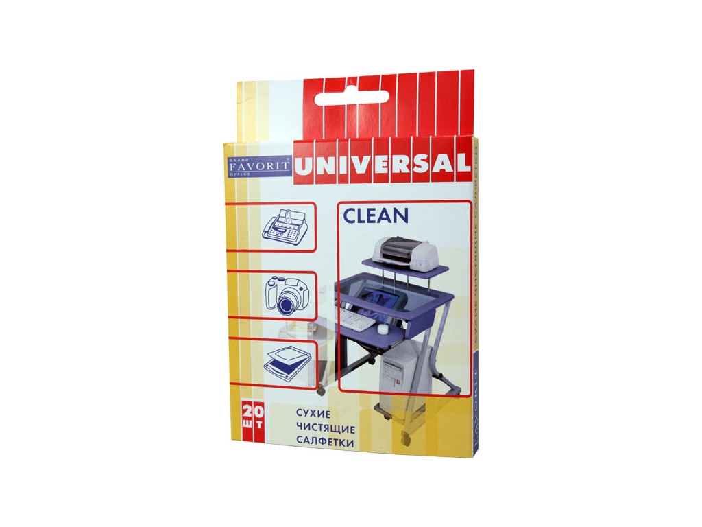 Servetele uscate universale  20 buc  Favorit