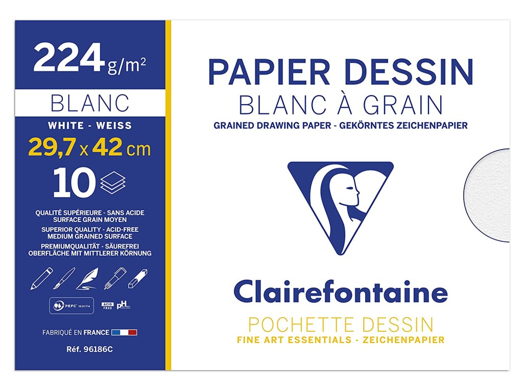 Hartie desen A3 10 coli Clairefontaine