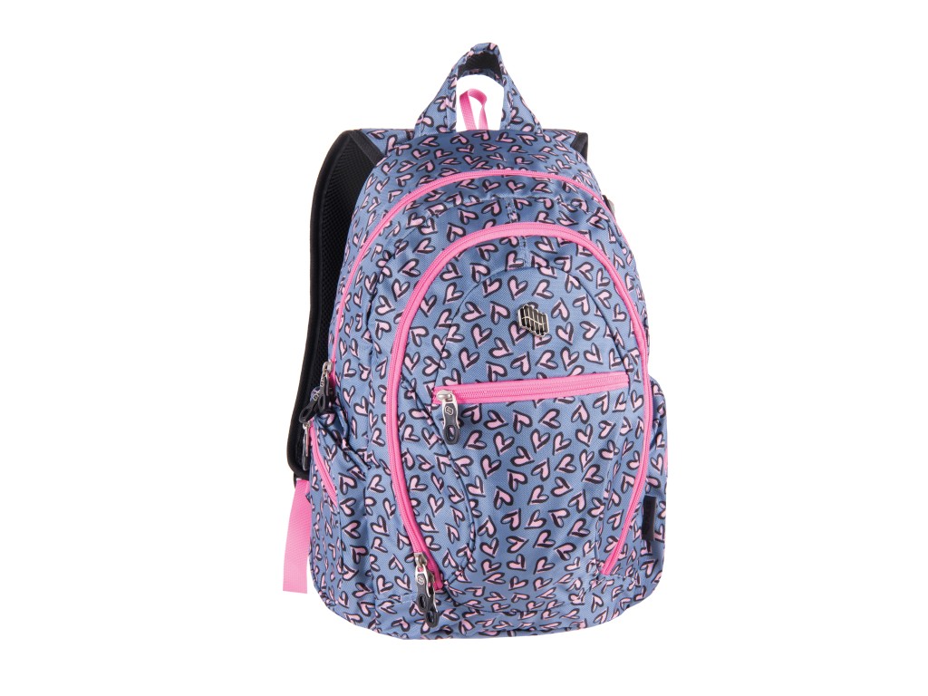 Rucsac Pulse Dobby Pink Heart