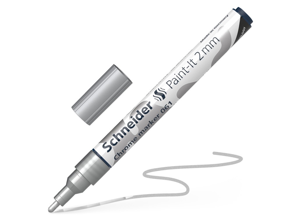 Marker metalic Chrome Schneider Paint-It 061 2 mm