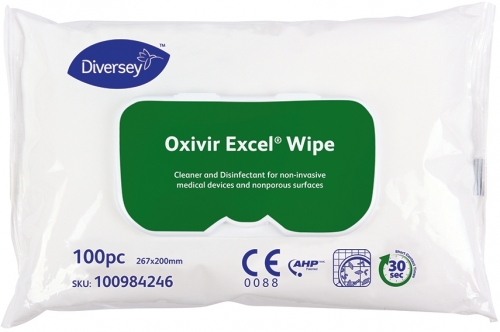 Servetele dezinfectante 100 buc/set Oxivir Excel Wipe Diversey