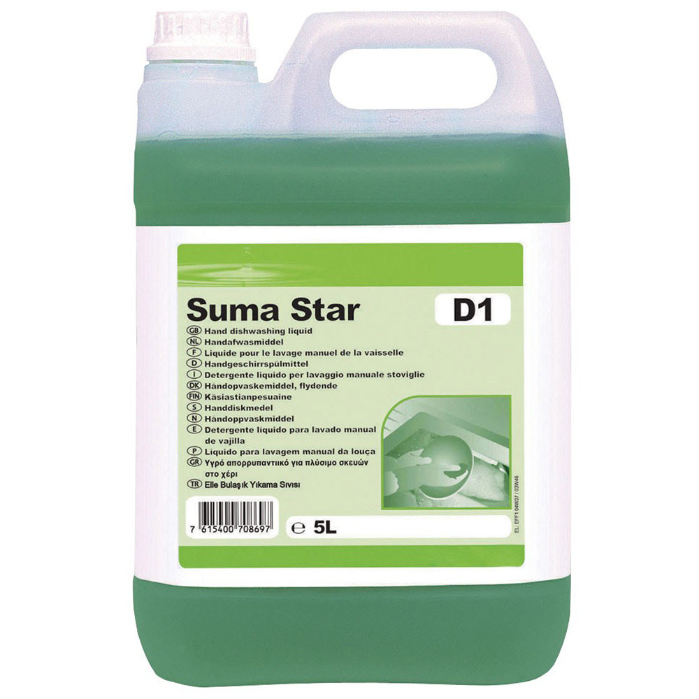Detergent vase manual SUMA STAR D1 Diversey 5L