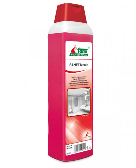 Detergent concentrat spatii sanitare  1L - Tana SANET Ivecid