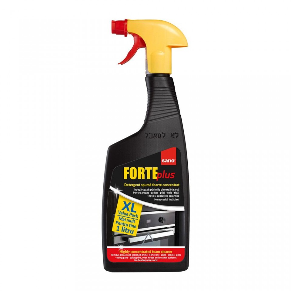 Sano Forte Plus 1L detergent degresant pentru curatat aragazul